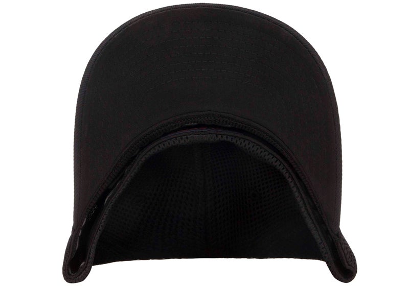 Flexfit Unisex Ultrafibre Airmesh Fitted Trucker Hat, Black, Large-X-Large - Image 2